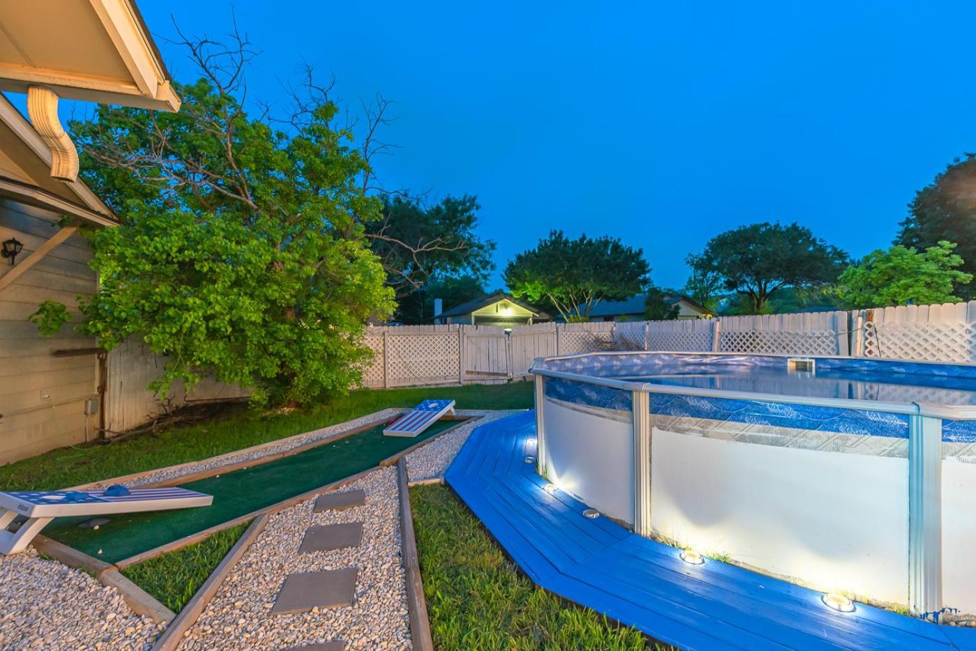 Superb House By Seaworld, Private Pool & Gameroom Сан-Антонио Экстерьер фото