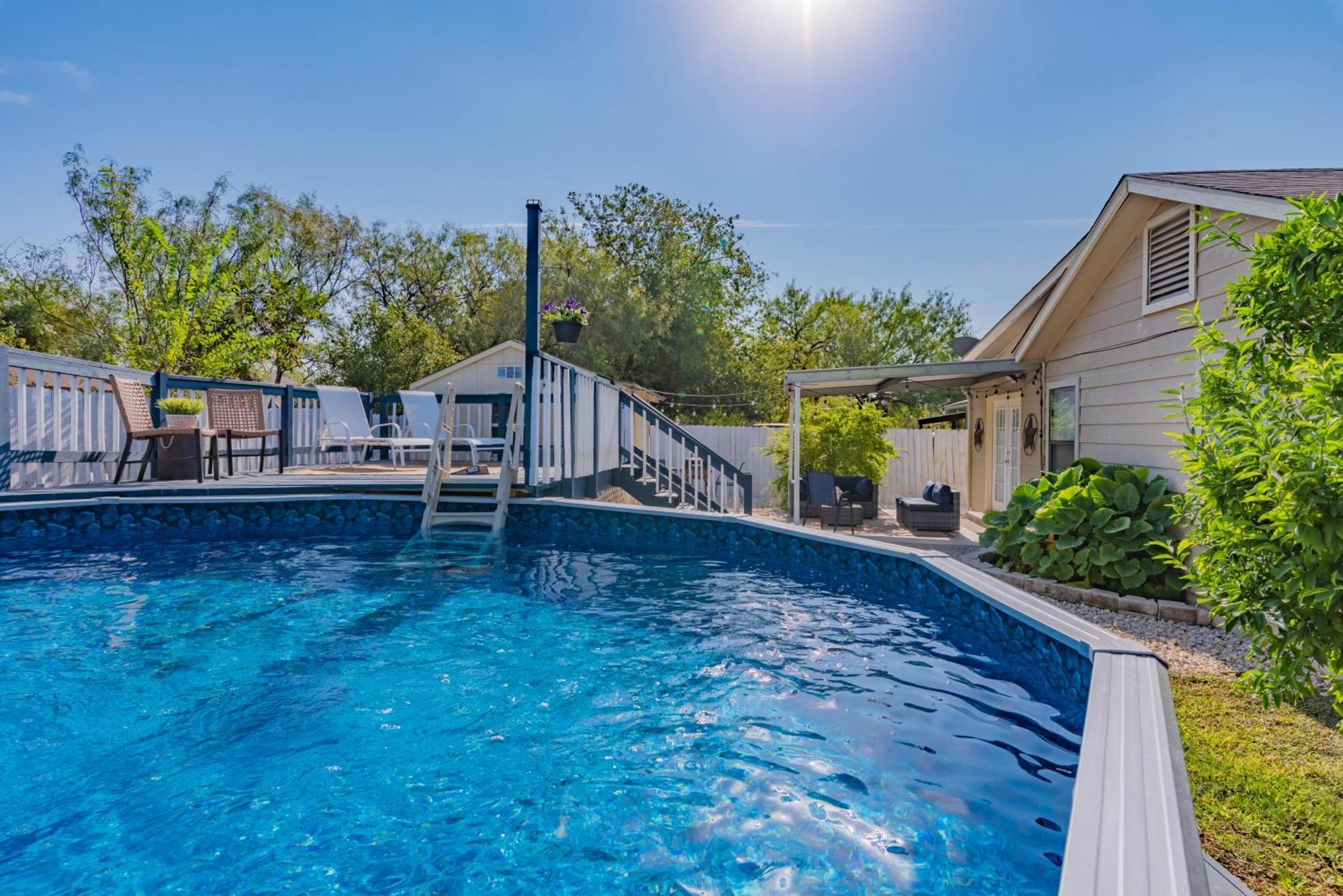Superb House By Seaworld, Private Pool & Gameroom Сан-Антонио Экстерьер фото
